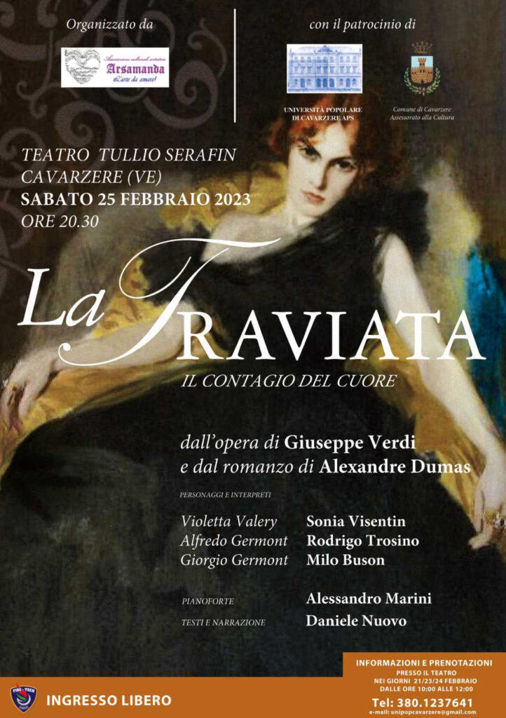 locandina del concerto La Traviata